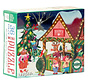 eeBoo Christmas Village: Hot Cocoa Mini Puzzle 36pcs