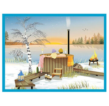 ViSSEVASSE ViSSEVASSE Winter Puzzle 300pcs