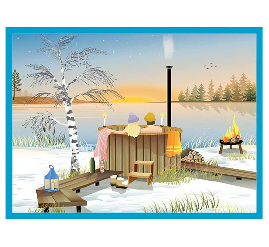 ViSSEVASSE Winter Puzzle 300pcs