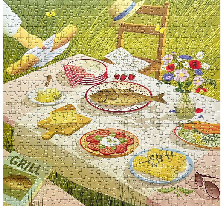 ViSSEVASSE Table & Me Puzzle 500pcs