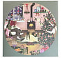 ViSSEVASSE Wonderful Christmastime Round Puzzle 1000pcs