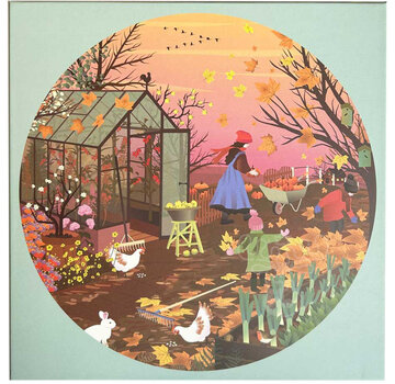 ViSSEVASSE ViSSEVASSE Autumn Feeling Round Puzzle 1000pcs