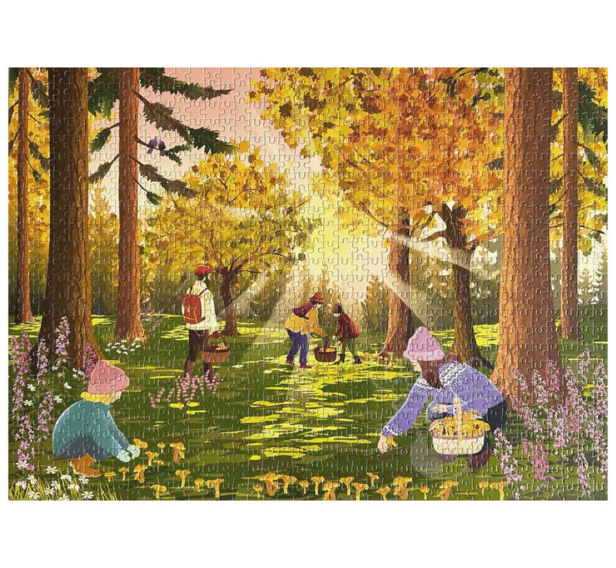 ViSSEVASSE Forest Treasures Puzzle 1000pcs