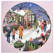 ViSSEVASSE ViSSEVASSE Christmas Market Round Puzzle 1000pcs