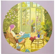 ViSSEVASSE ViSSEVASSE Morning Glow Round Puzzle 1000pcs