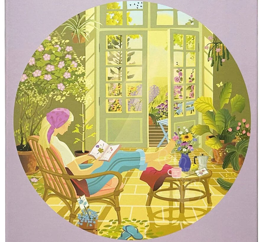 ViSSEVASSE Morning Glow Round Puzzle 1000pcs