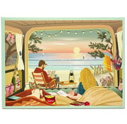 ViSSEVASSE ViSSEVASSE Camper By The Ocean Puzzle 1000pcs