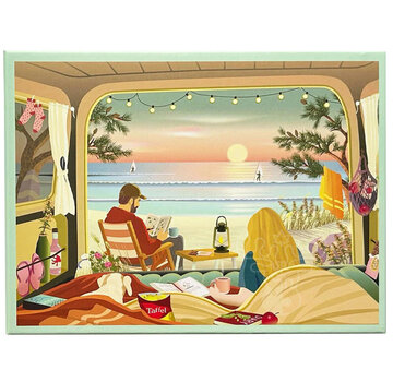 ViSSEVASSE ViSSEVASSE Camper By The Ocean Puzzle 1000pcs