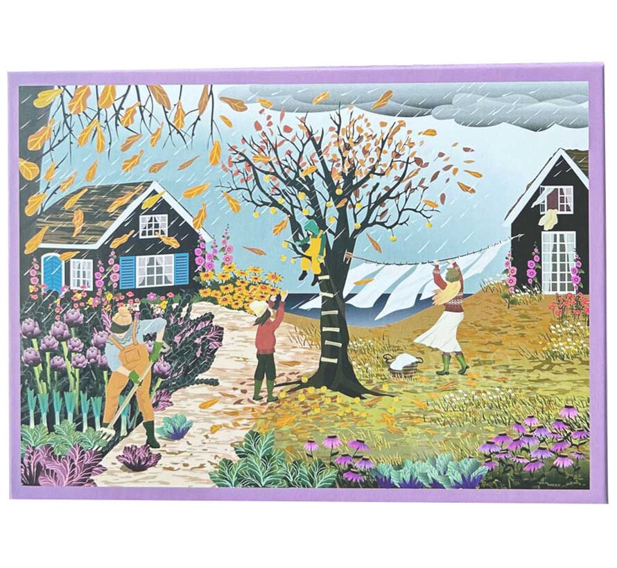ViSSEVASSE Here Comes The Rain Puzzle 1000pcs
