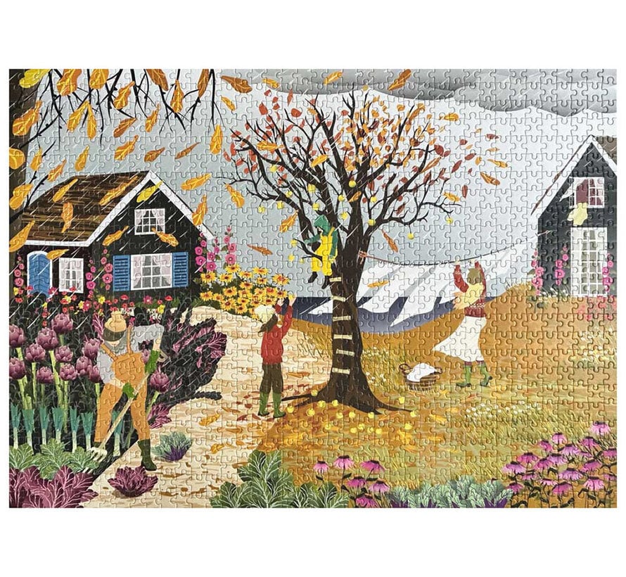 ViSSEVASSE Here Comes The Rain Puzzle 1000pcs