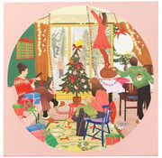 ViSSEVASSE ViSSEVASSE A Day In December Round Puzzle 1000pcs