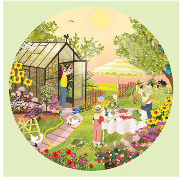 ViSSEVASSE ViSSEVASSE Summer Feeling Round Puzzle 1000pcs