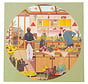 ViSSEVASSE Fresh From The Garden Round Puzzle 1000pcs