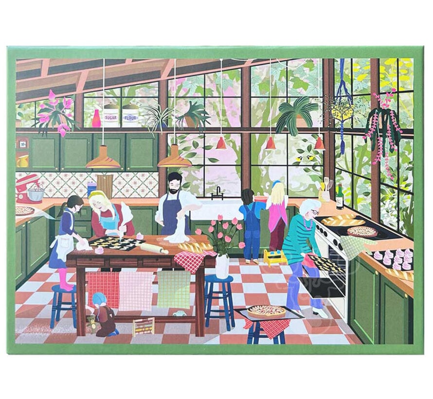 ViSSEVASSE Cozy Kitchen Puzzle 1000pcs