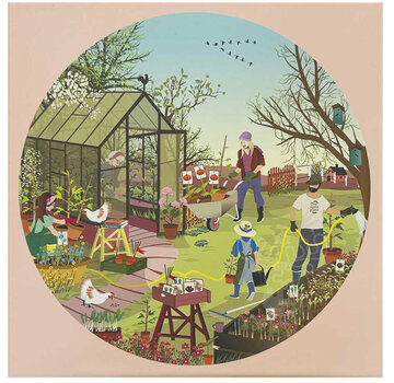 ViSSEVASSE ViSSEVASSE Spring Feeling Round Puzzle 1000pcs