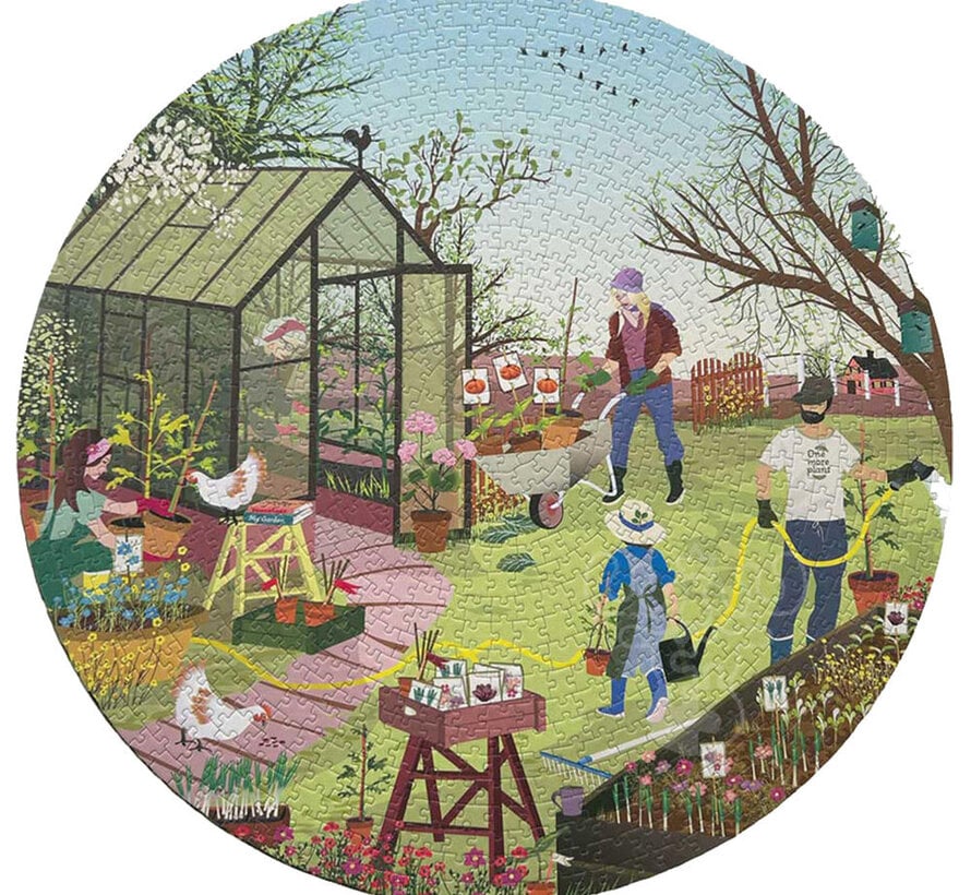 ViSSEVASSE Spring Feeling Round Puzzle 1000pcs