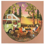 ViSSEVASSE ViSSEVASSE Van Life Round Puzzle 1000pcs