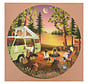 ViSSEVASSE Van Life Round Puzzle 1000pcs