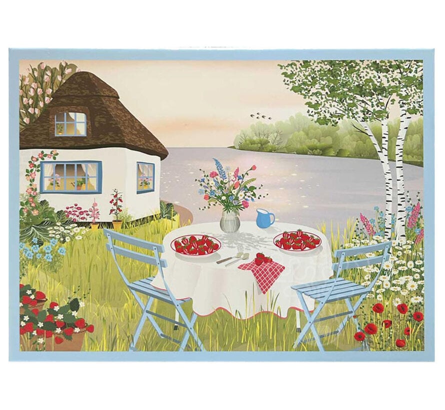 ViSSEVASSE Sweet Strawberries Puzzle 1000pcs