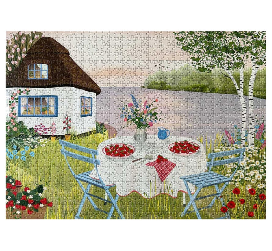 ViSSEVASSE Sweet Strawberries Puzzle 1000pcs