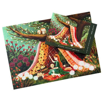 Esther Bennink - Illustrator under a blankie Esther Bennink Secret Garden Puzzle 1000pcs