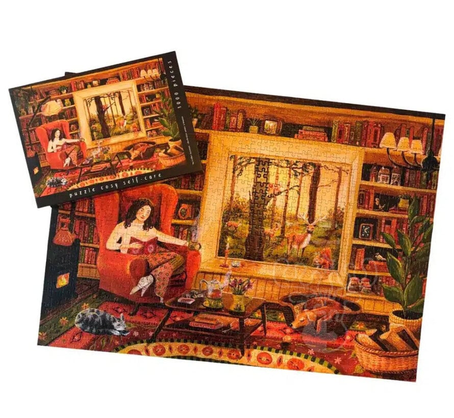Esther Bennink Cosy Self Care Puzzle 1000pcs