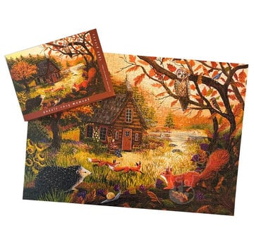 Esther Bennink - Illustrator under a blankie Esther Bennink Cosy Moment Puzzle 1000pcs