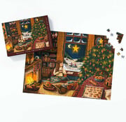 Esther Bennink - Illustrator under a blankie Esther Bennink Cosy Christmas Puzzle 1000pcs