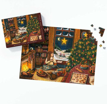 Esther Bennink - Illustrator under a blankie Esther Bennink Cosy Christmas Puzzle 1000pcs