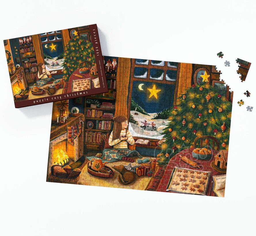 Esther Bennink Cosy Christmas Puzzle 1000pcs