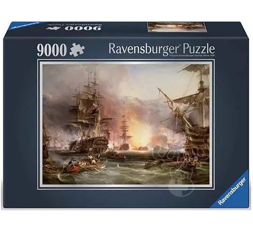 FINAL SALE Ravensburger Bombardment of Algiers Puzzle 9000pcs
