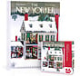 New York Puzzle Co. The New Yorker: Home for the Holidays Mini Puzzle 100pcs