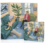 New York Puzzle Company New York Puzzle Co. Jenny Kroik: Woof Me Everything Mini Puzzle 100pcs