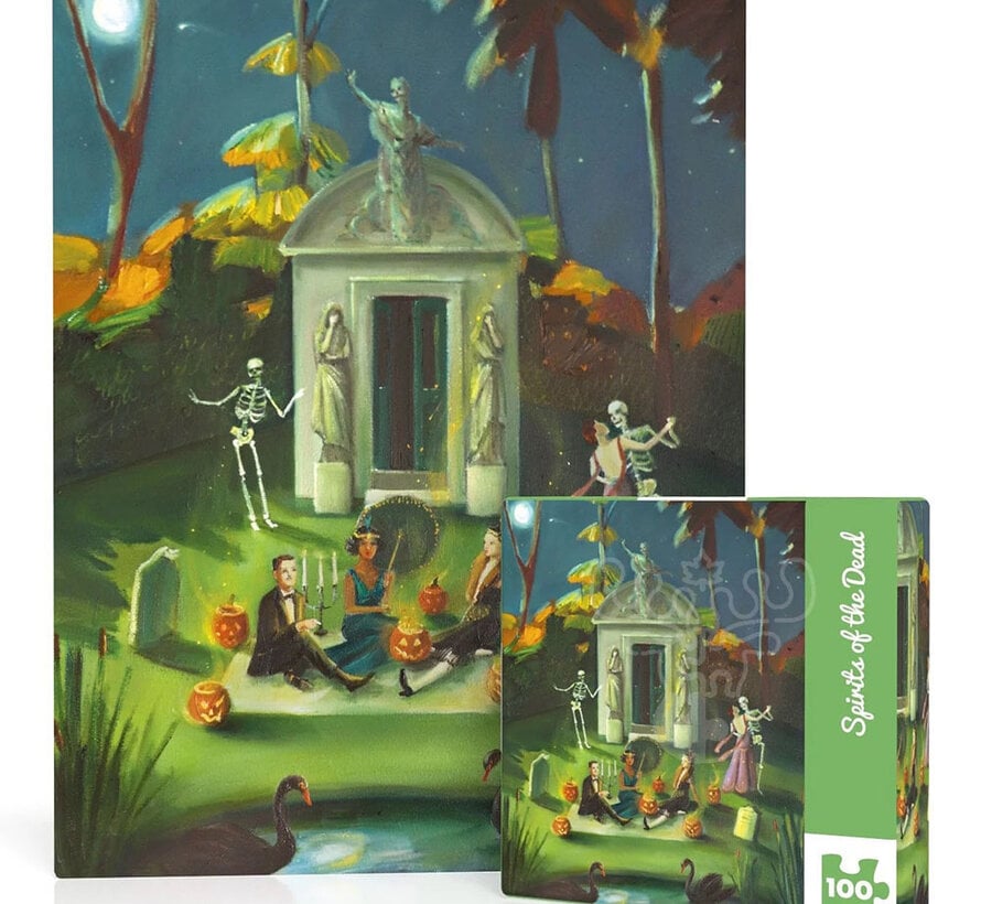 New York Puzzle Co. The New Yorker: Spirits of the Dead Mini Puzzle 100pcs
