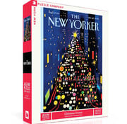 New York Puzzle Company New York Puzzle Co. The New Yorker: Christmas Avenue Puzzle 500pcs