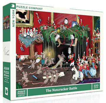 New York Puzzle Company New York Puzzle Co. Tug Rice: The Nutcracker Battle Puzzle 500pcs