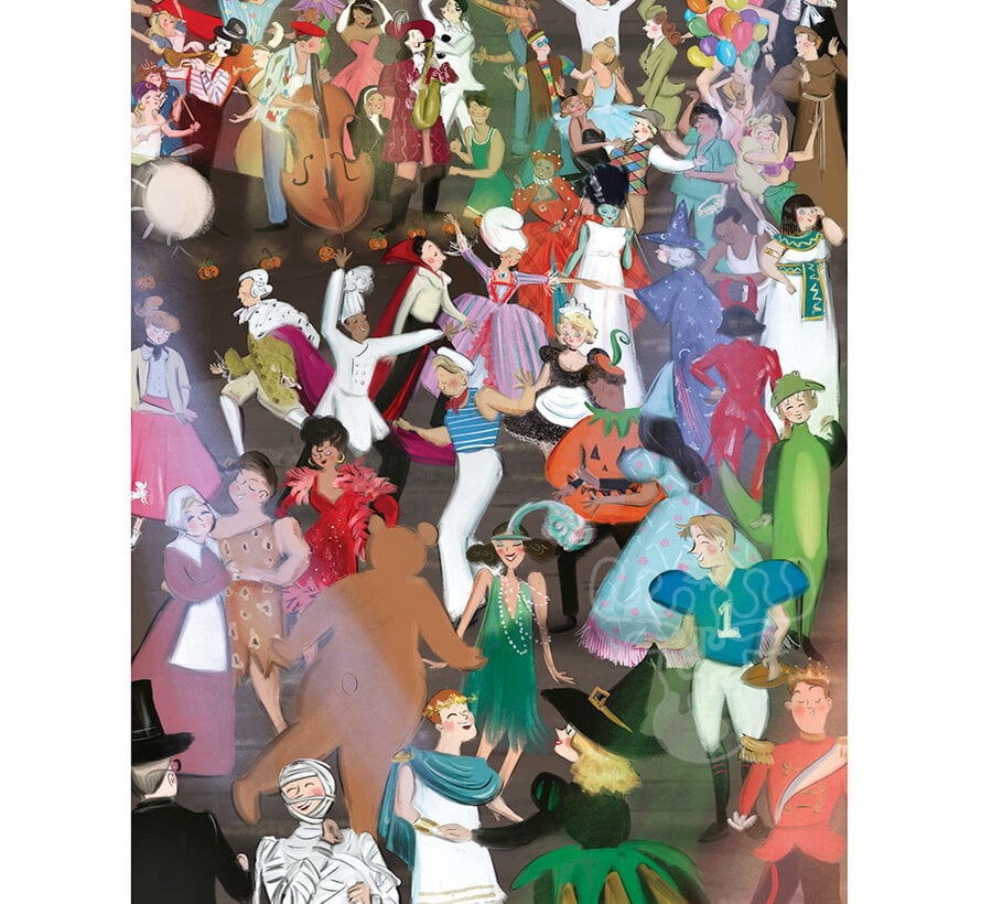 New York Puzzle Co. Tug Rice: Costume Ball Puzzle 1000pcs