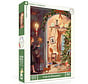New York Puzzle Co. The New Yorker: Cats in December Puzzle 1000pcs