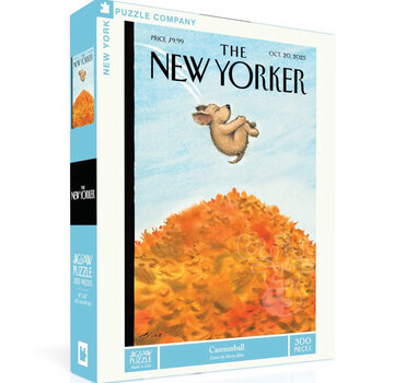 New York Puzzle Company New York Puzzle Co. The New Yorker: Cannonball Puzzle 300pcs