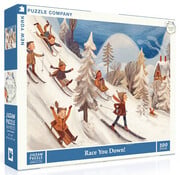 New York Puzzle Company New York Puzzle Co. Adelina Lirius: Race You Down! 300pcs