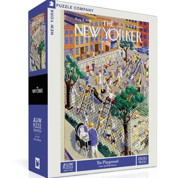 New York Puzzle Company New York Puzzle Co. The New Yorker: The Playground Puzzle 1500pcs
