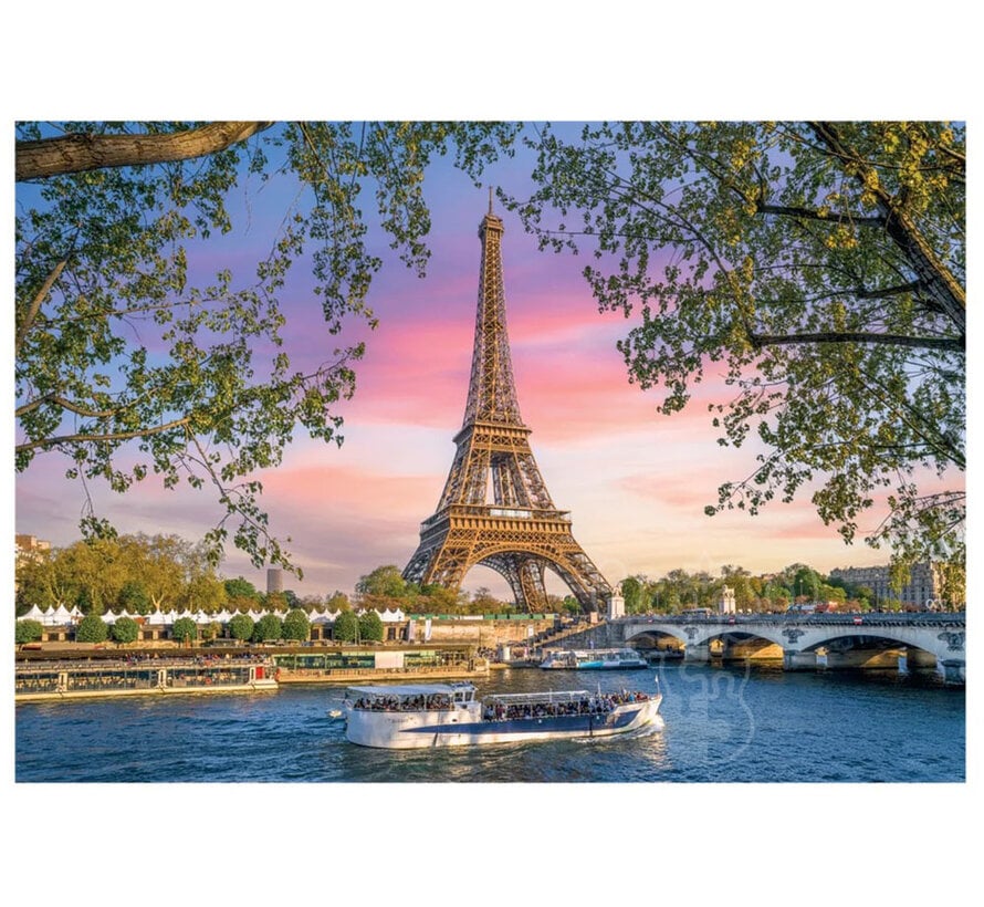Clementoni Iron Lady in Pink Puzzle 3000pcs