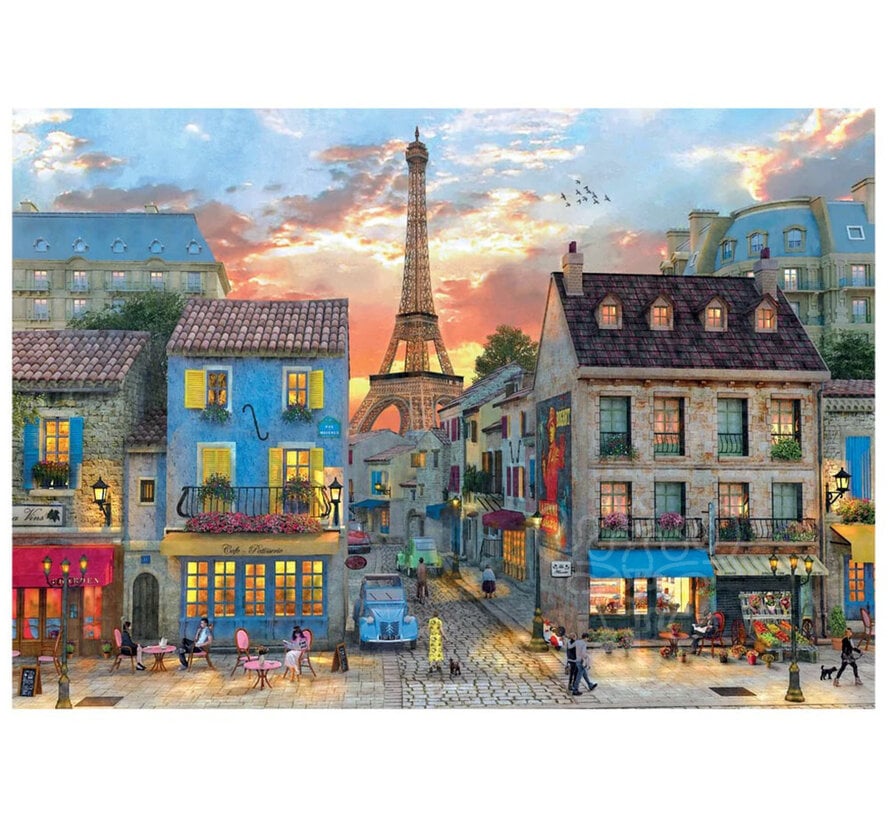 Clementoni Streets Of Paris Puzzle 1000pcs