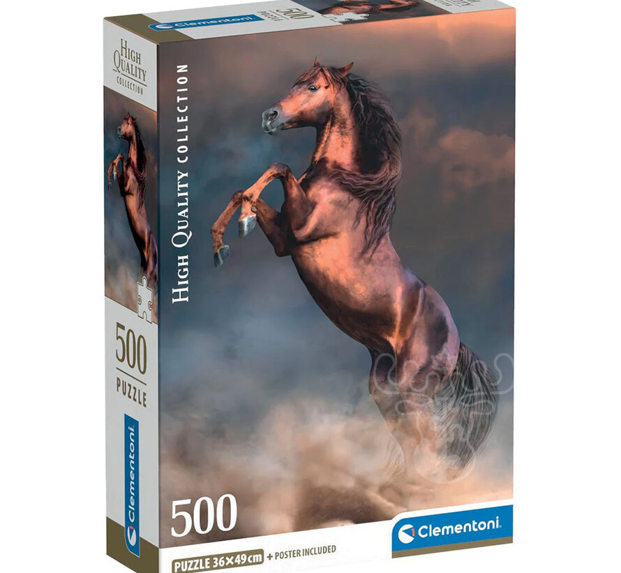 Clementoni Wild Red Stallion Puzzle 500pcs