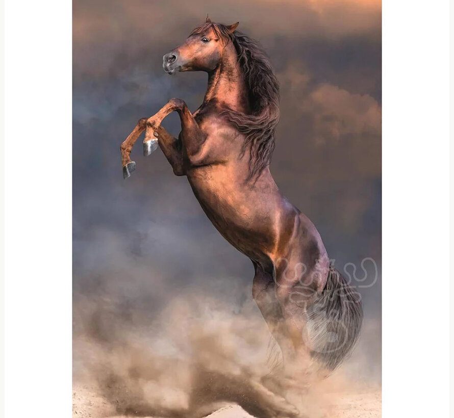 Clementoni Wild Red Stallion Puzzle 500pcs