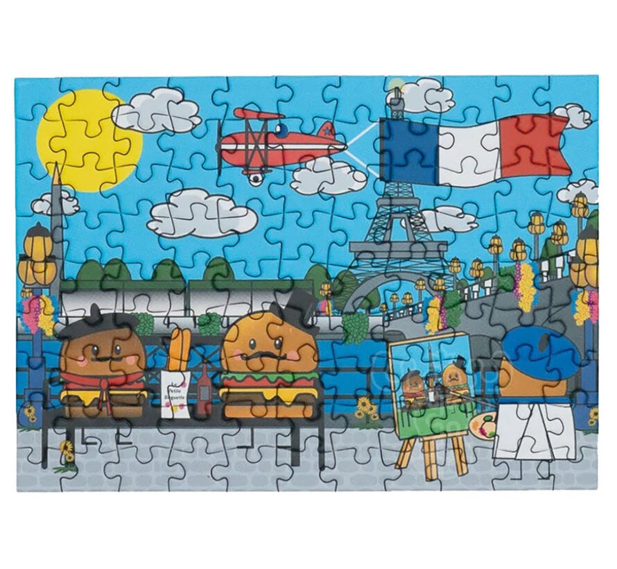 Sunshine Paris Mini Puzzle 99pcs