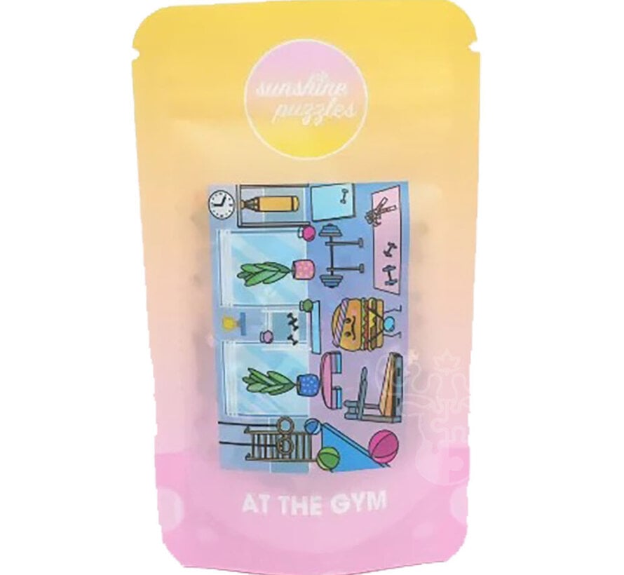 Sunshine At the Gym Mini Puzzle 99pcs