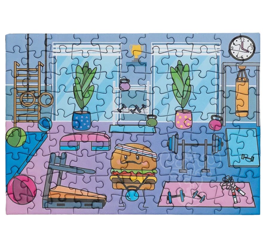 Sunshine At the Gym Mini Puzzle 99pcs