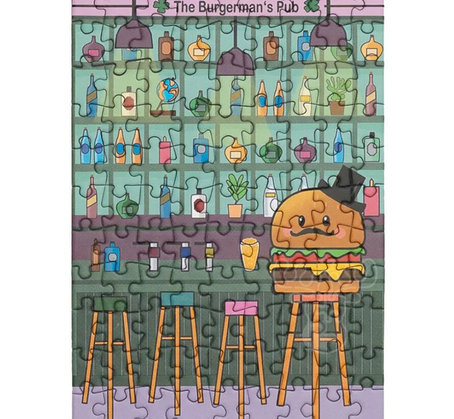 Sunshine Burgerman's Pub Mini Puzzle 99pcs