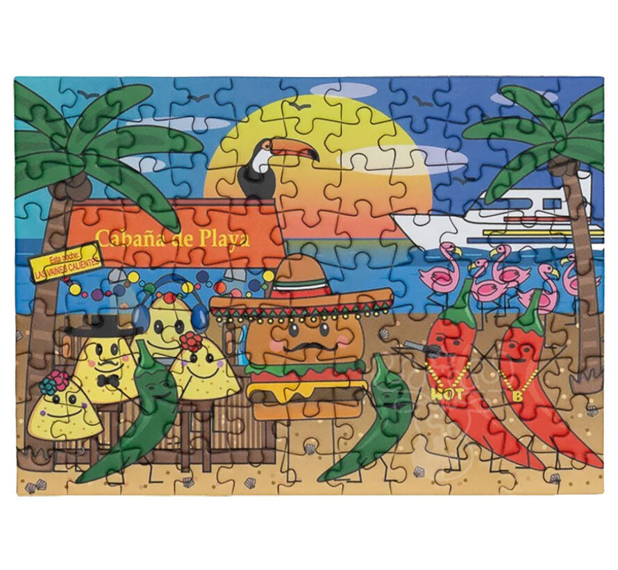 Sunshine Cabana De Playa Mini Puzzle 99pcs